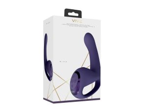 Riko - Rechargeable Triple Action Vibrator with Advanced Finger Motion & Pulse Wave Stimulator – Purple - image 2