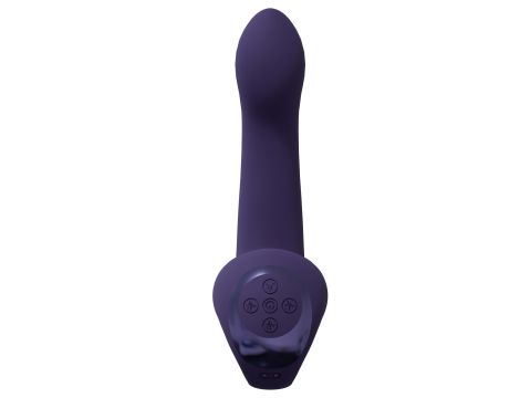 Riko - Rechargeable Triple Action Vibrator with Advanced Finger Motion & Pulse Wave Stimulator – Purple - 5