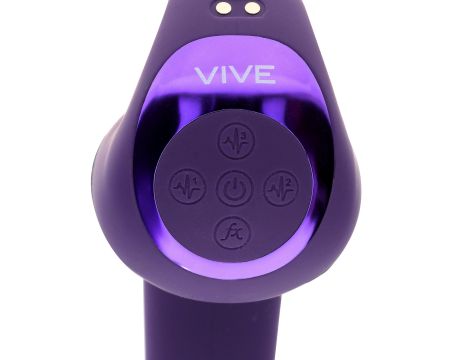 Riko - Rechargeable Triple Action Vibrator with Advanced Finger Motion & Pulse Wave Stimulator – Purple - 9