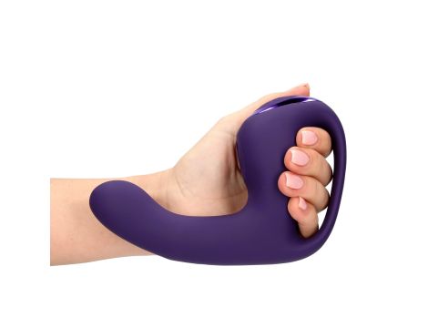 Riko - Rechargeable Triple Action Vibrator with Advanced Finger Motion & Pulse Wave Stimulator – Purple - 12