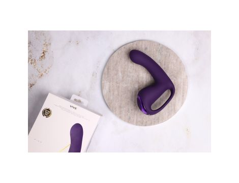 Riko - Rechargeable Triple Action Vibrator with Advanced Finger Motion & Pulse Wave Stimulator – Purple - 13