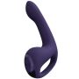 Riko - Rechargeable Triple Action Vibrator with Advanced Finger Motion & Pulse Wave Stimulator – Purple - 2