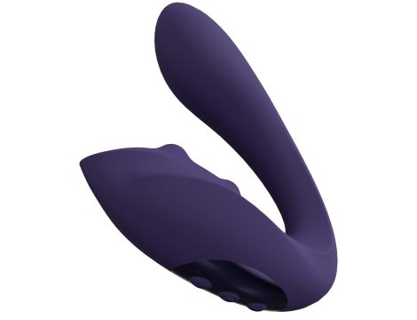 VIVE - Yuki - Rechargeable Dual Motor - G-Spot Vibrator with Massaging Beads - Purple - 5