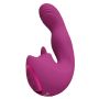 VIVE - Yumi - Rechargeable Triple Motor - G-Spot Finger Motion Vibrator and Flickering Tongue Stimulator - 2