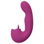 VIVE - Yumi - Rechargeable Triple Motor - G-Spot Finger Motion Vibrator and Flickering Tongue Stimulator - 5