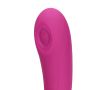 Gen - Rechargeable Triple Action G-Spot Vibrator with Pulse Wave  and Vibrating Bristles - Pink - 9