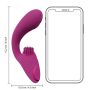 Gen - Rechargeable Triple Action G-Spot Vibrator with Pulse Wave  and Vibrating Bristles - Pink - 13