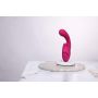 Gen - Rechargeable Triple Action G-Spot Vibrator with Pulse Wave  and Vibrating Bristles - Pink - 15