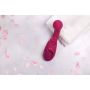 Gen - Rechargeable Triple Action G-Spot Vibrator with Pulse Wave  and Vibrating Bristles - Pink - 16