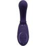 Gen - Rechargeable Triple Action G-Spot Vibrator with Pulse Wave  and Vibrating Bristles - Purple - 7