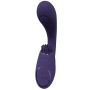 Gen - Rechargeable Triple Action G-Spot Vibrator with Pulse Wave  and Vibrating Bristles - Purple - 8