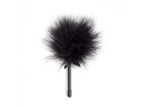 MINI BLACK FEATHER TICKLER