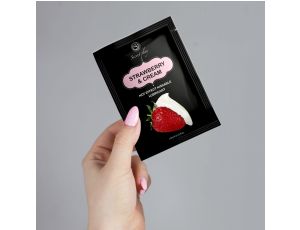 STRAWBERRY & CREAM HOT EFFECT LUBE 10 ML - image 2