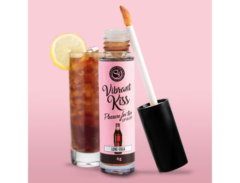 LIP GLOSS VIBRANT KISS COLA - 4