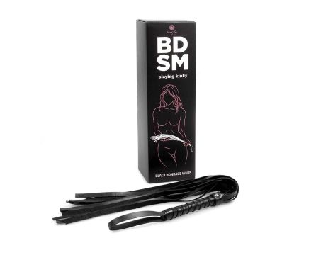 Pejcz-Black Bondage Whip BDSM - 3