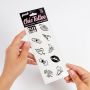 SET of 10 TEMPORARY TATTOOS - CANDY COLLECTION - 5