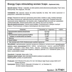 Supl.diety-Women Energy- 5 Caps - image 2