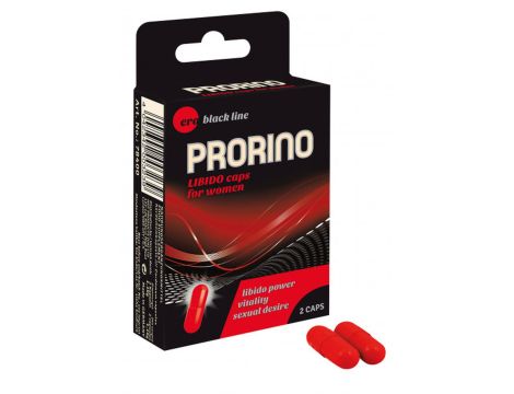 Supl.diety-PRORINO Women- 2pcs black line Libido Caps