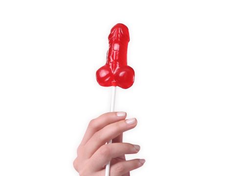 Lizak-Strawberry Penis Lollipop