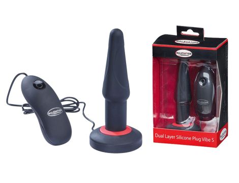 MALESATION Dual Layer Silicone Plug Vibe S