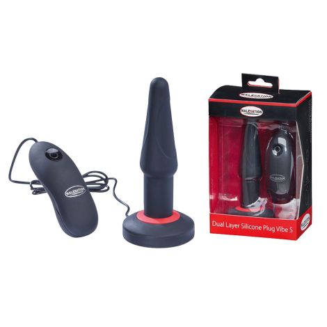 MALESATION Dual Layer Silicone Plug Vibe S