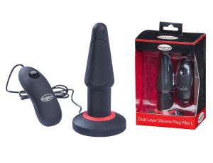 MALESATION Dual Layer Silicone Plug Vibe L