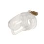 MALESATION Penis Cage Silicone small clear - 3