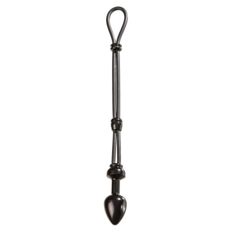 MALESATION Cock-Grip with Alu-Plug small, black - 2