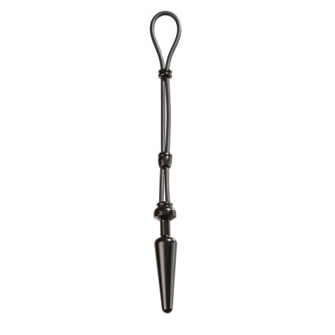 MALESATION Cock-Grip with Alu-Plug medium, black - 2