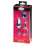 MALESATION Alu-Plug with handle & crystal large, chrome - 4