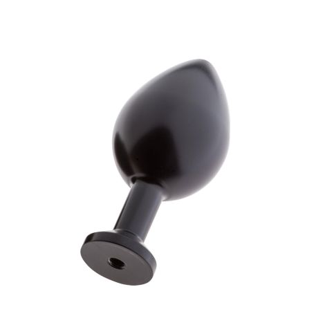 MALESATION Alu-Plug with suction cup medium, black - 4