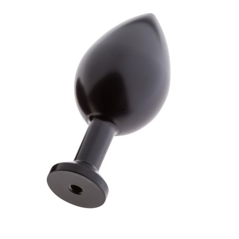 MALESATION Alu-Plug with suction cup large, black - 4