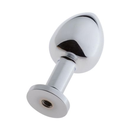 MALESATION Alu-Plug with suction cup small, chrome - 4