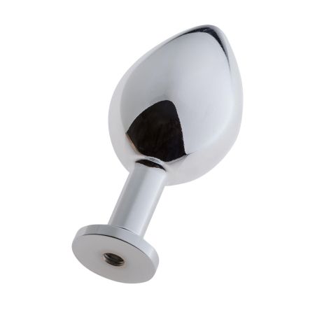 MALESATION Alu-Plug with suction cup medium, chrome - 4