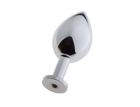 MALESATION Alu-Plug with suction cup large, chrome - 4