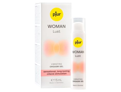 pjur WOMAN Lust, 15 ml - Vibrating Orgasm Gel