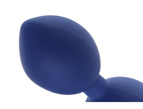 Plug/kulki-Dildo Silic. Triball. Amuse-G. Blue - 4