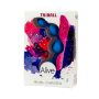 Plug/kulki-Dildo Silic. Triball. Amuse-G. Blue - 2