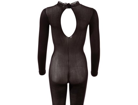 Catsuit with Lace Collar S/M - 8