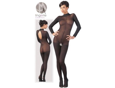 Catsuit with Lace Collar S/M - 9