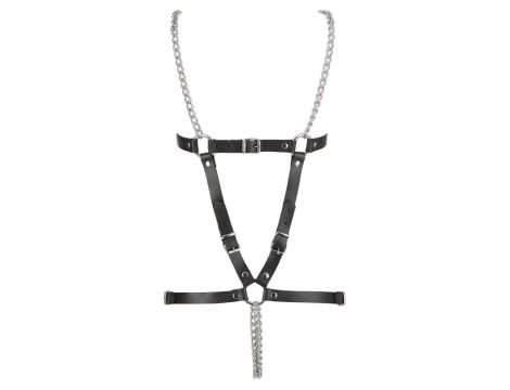 Leather Harness 2 Chains S-L - 6