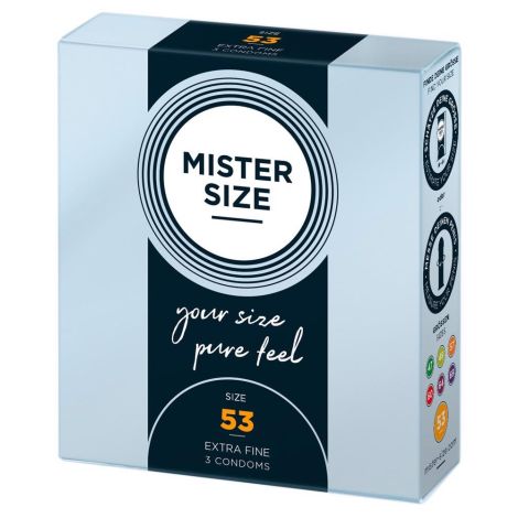 Mister Size 53mm pack of 3 - 2