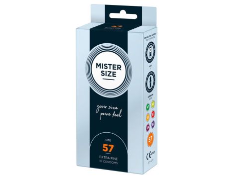 Mister Size 57mm pack of 10 - 2