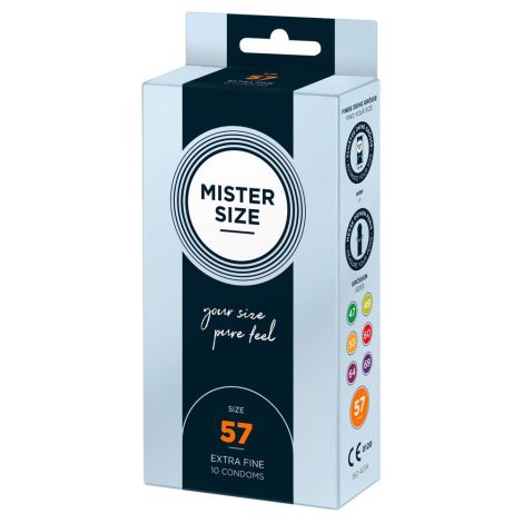 Mister Size 57mm pack of 10 - 2