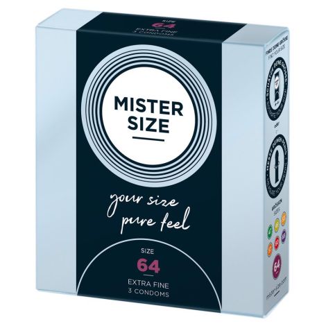 Mister Size 64mm pack of 3 - 2