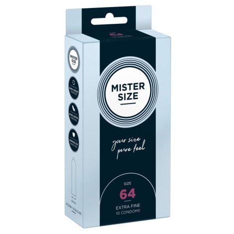 Mister Size 64mm pack of 10