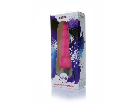 Plug/vibr-Wibrator - Lance.Plug.Vibrator.Medical Silc.Pink