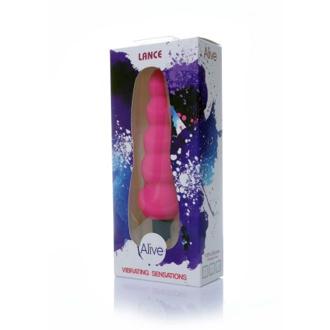 Plug/vibr-Wibrator - Lance.Plug.Vibrator.Medical Silc.Pink