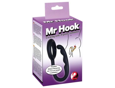 Cock Ring P-spot black