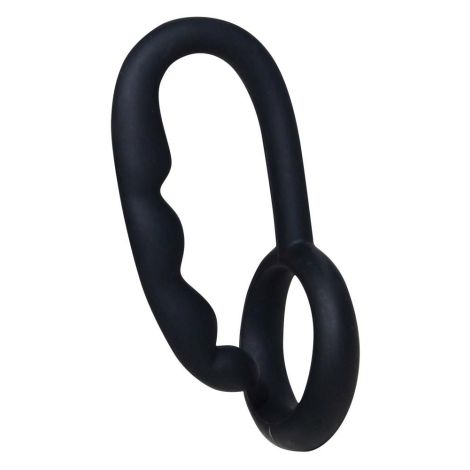 Cock Ring P-spot black - 3